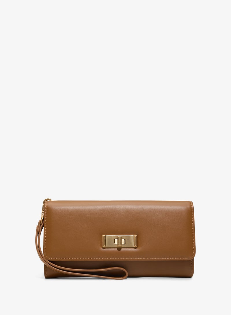 الدو محفظة فليسيانا بشعار مفصل وغطاء قلاب - Image 1